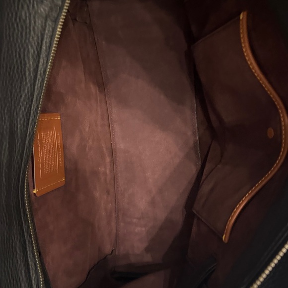 Coach 1941 Shadow Carryall Leather Satchel - Picture 11 of 15